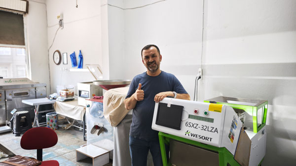 Turkish Hazelnut Processor Chooses WESORT Color Sorter