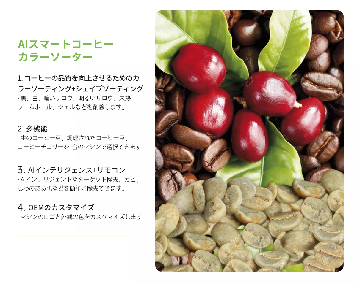 コーヒーカラーソーター -WESORT