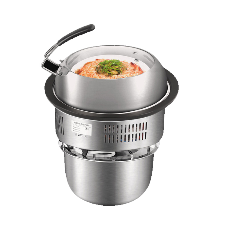 Stainless steel commercial seafood steam hot pot ZQ2901Hot pot