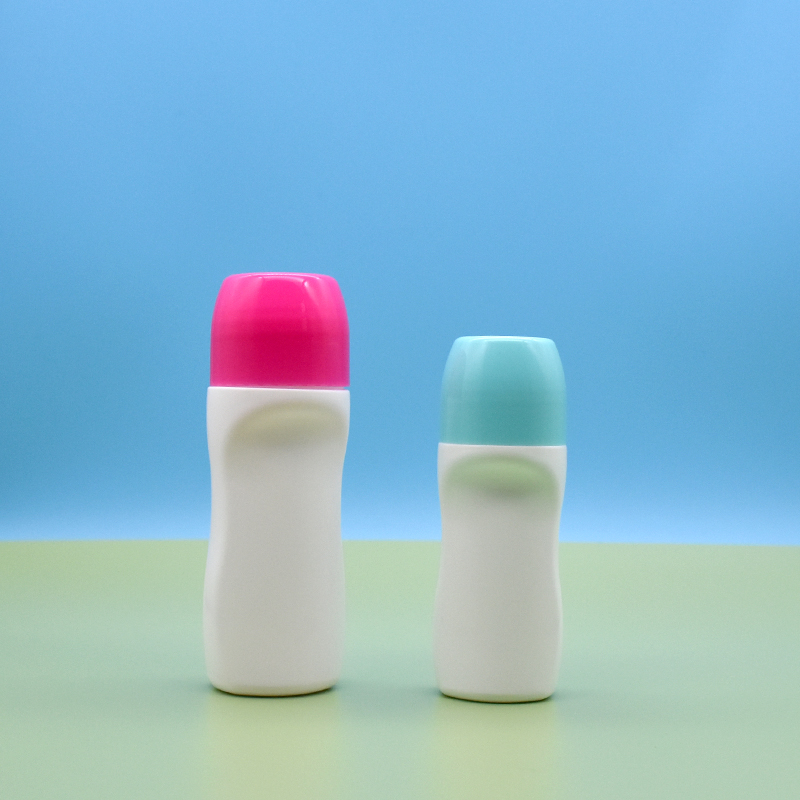50ml cosmetics Plastic Roller Ball Deodorant Roll On Container Bottle
