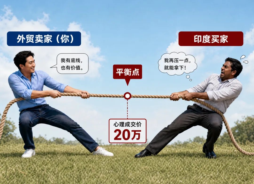 外贸公司和印度买家谈判