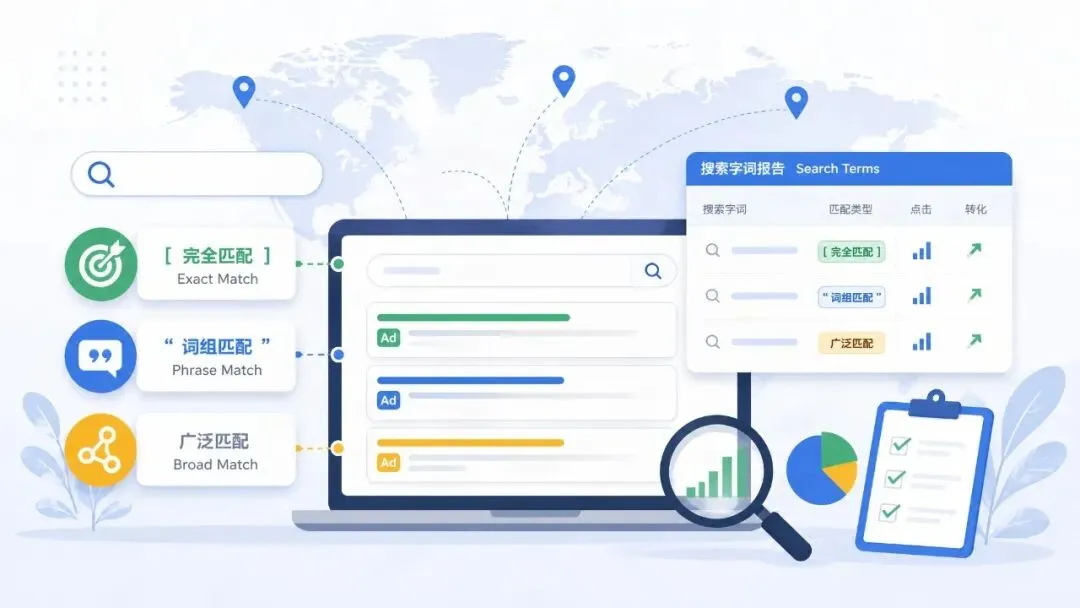 Google广告匹配类型