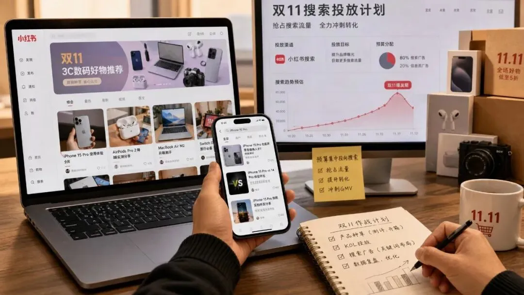 小红书双11