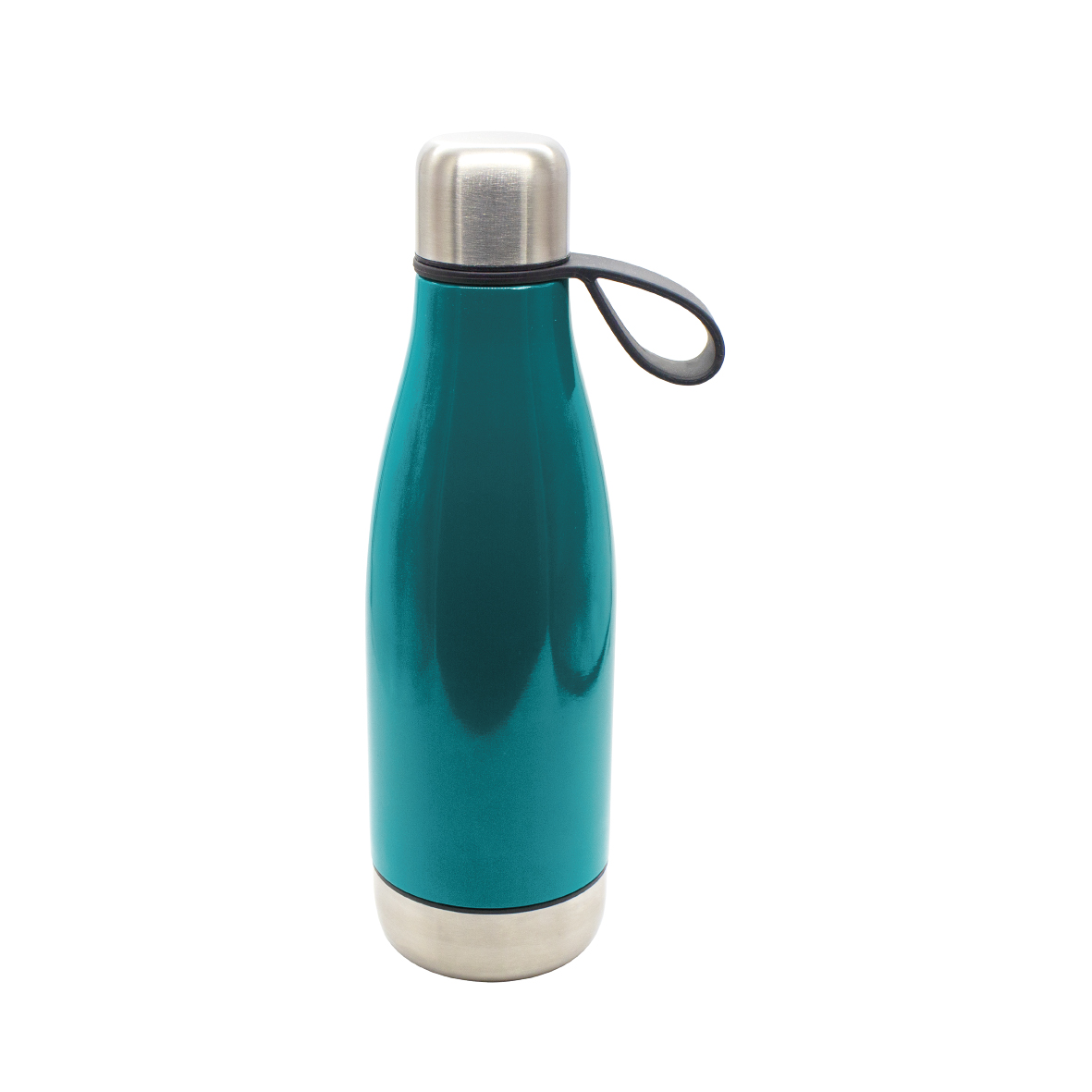 Easy to Clean and Load Ice Water Bottle, Stainless Steel, Opens Top and