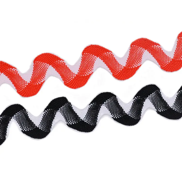 Wholesale Polyester Rick Rack Ribbon Trim - Large Ric Rac Trim Supplier