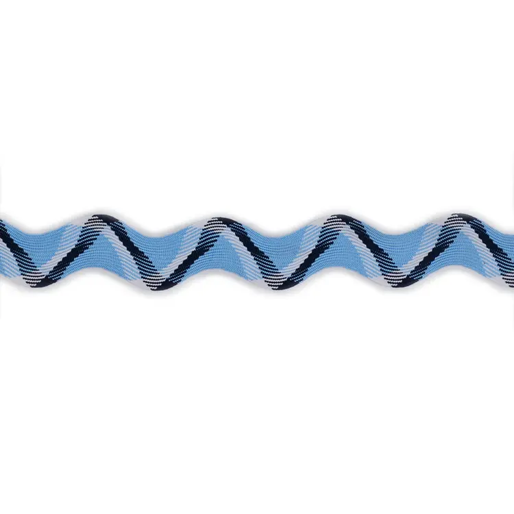 Transparent Background Rick Rack Ribbon Wholesale Polyester Rick Rack Ribbon Trim - Large Ric Rac Trim Supplier