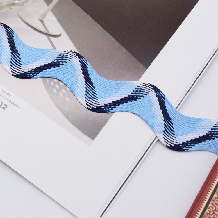 Bright Wide Rick Rack Large Ric Rac Trim Rick Rack PRODUCTS Foshan City Nanhai Kejing Lace