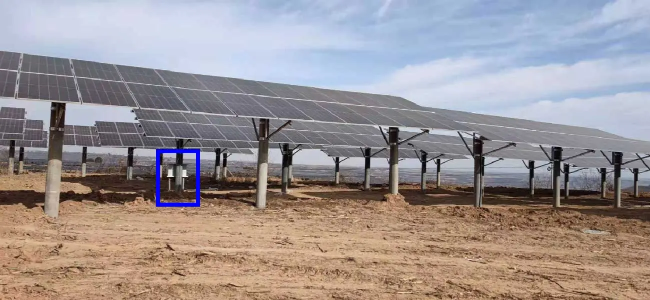 APV Smart Solar PV Combiner Box installed under PV Array