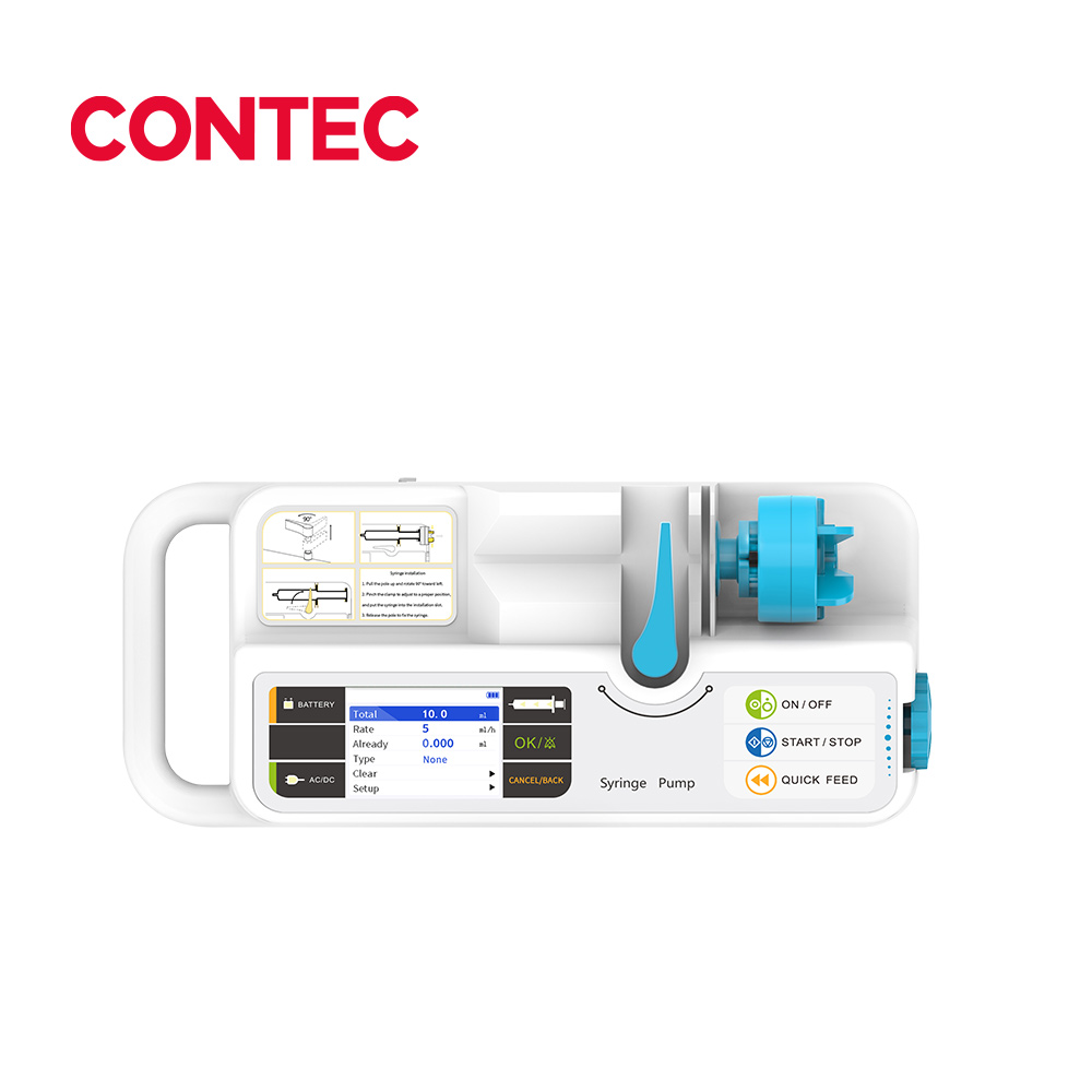 Шприцевой насос CONTEC SP950 — медицинский инфузионный и внутривенный ...