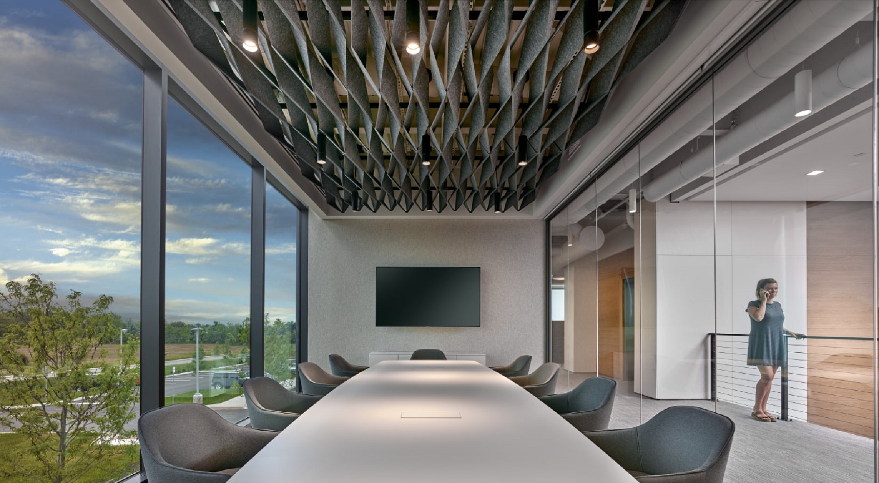 Meeting Room Baffles CeilingKingkus