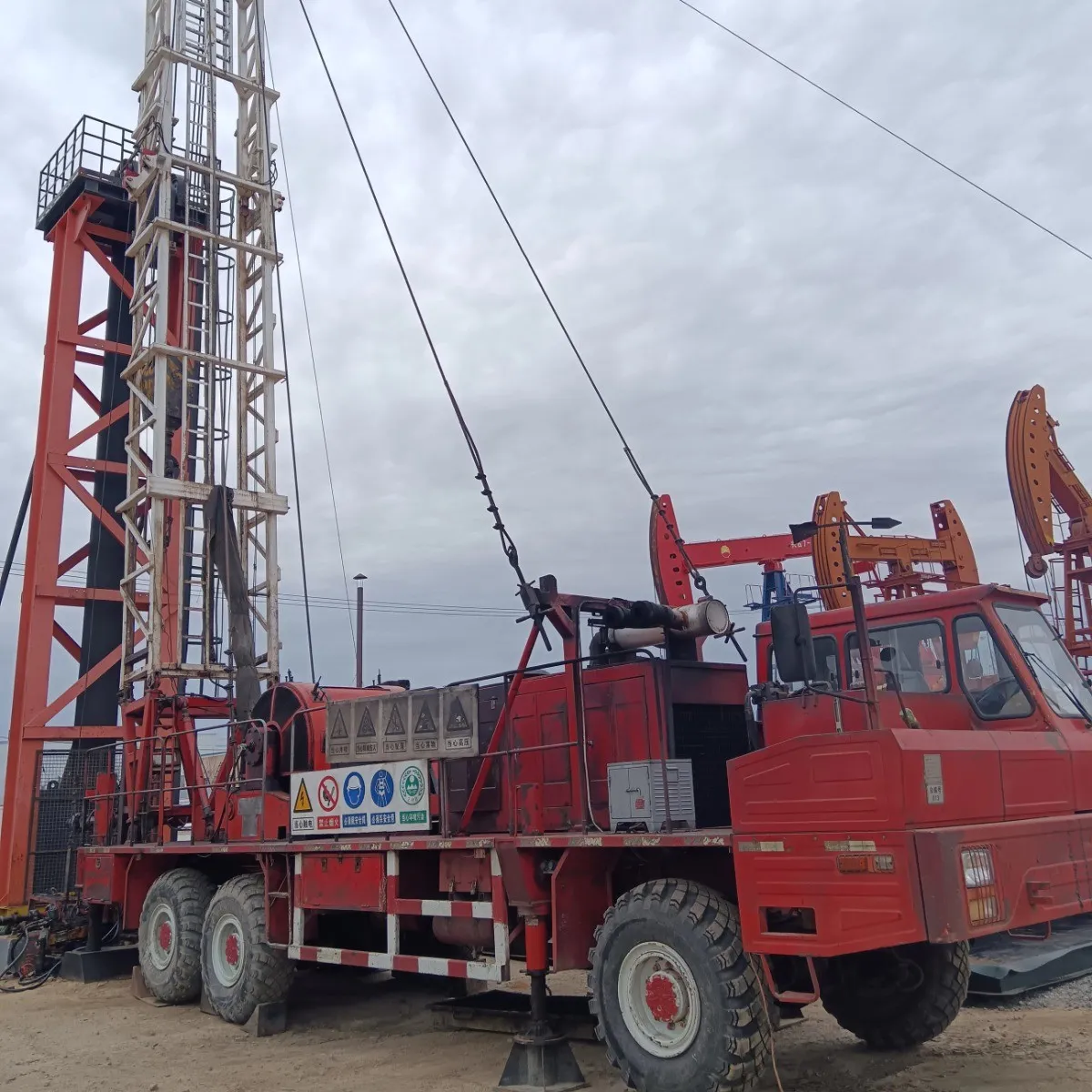 Oilfield Rig Rinches Field Trial of Torque Wrenches at a Liaoning Oilfield Project-WREN ...