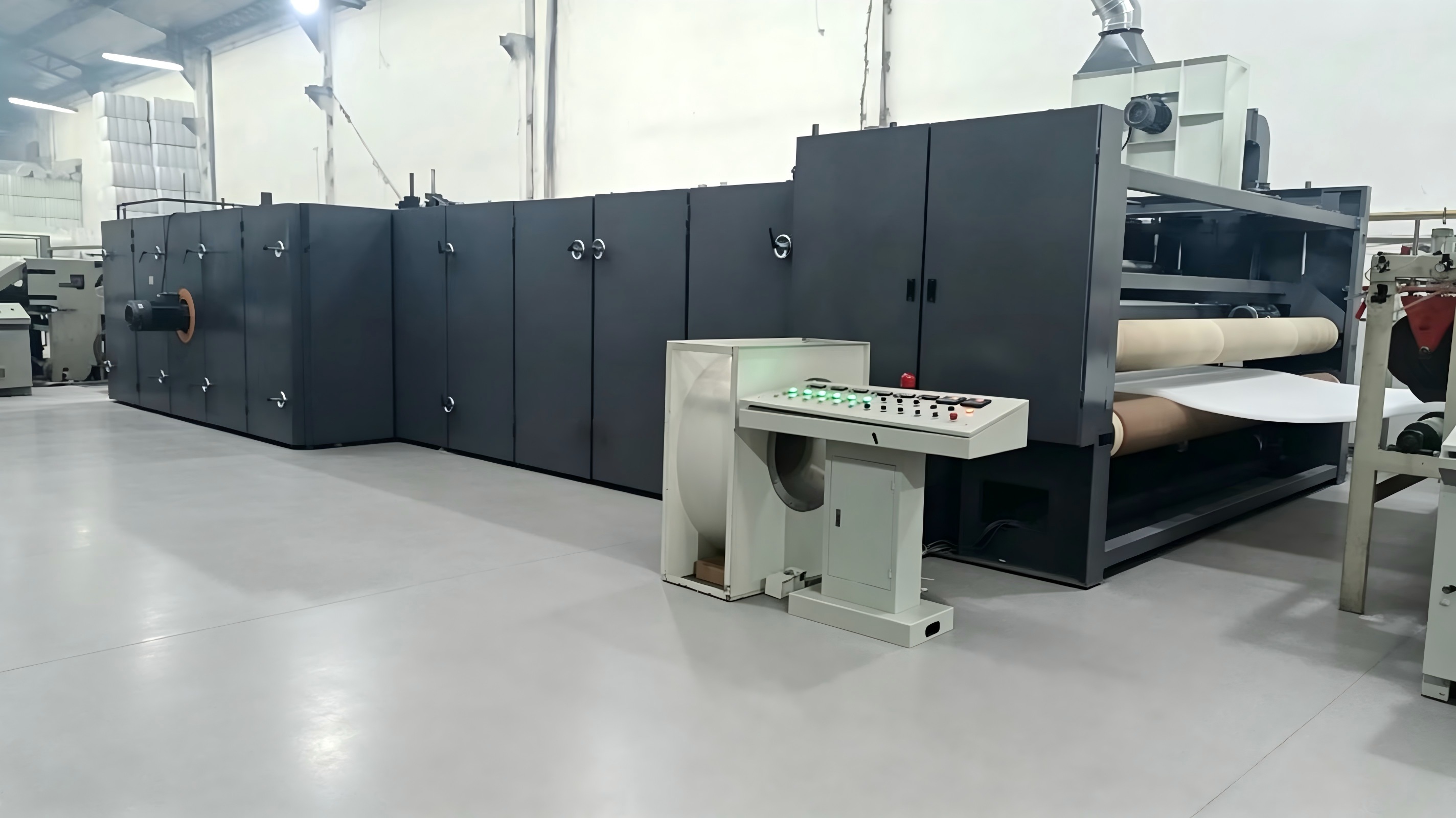 Case 6 Thermal bonding production line for Soft Wadding.png
