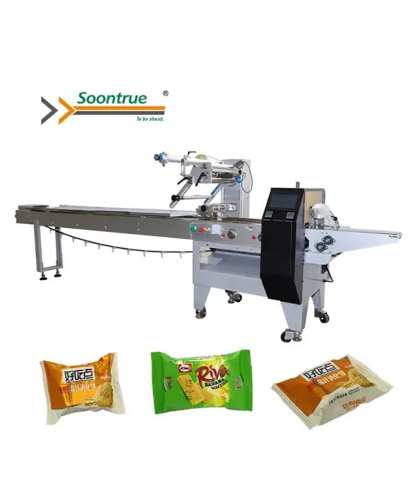 Biscuit Packing Machine Flow Packing Machine,Food packaging Vertical ...