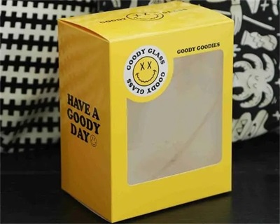 custom clear paper box