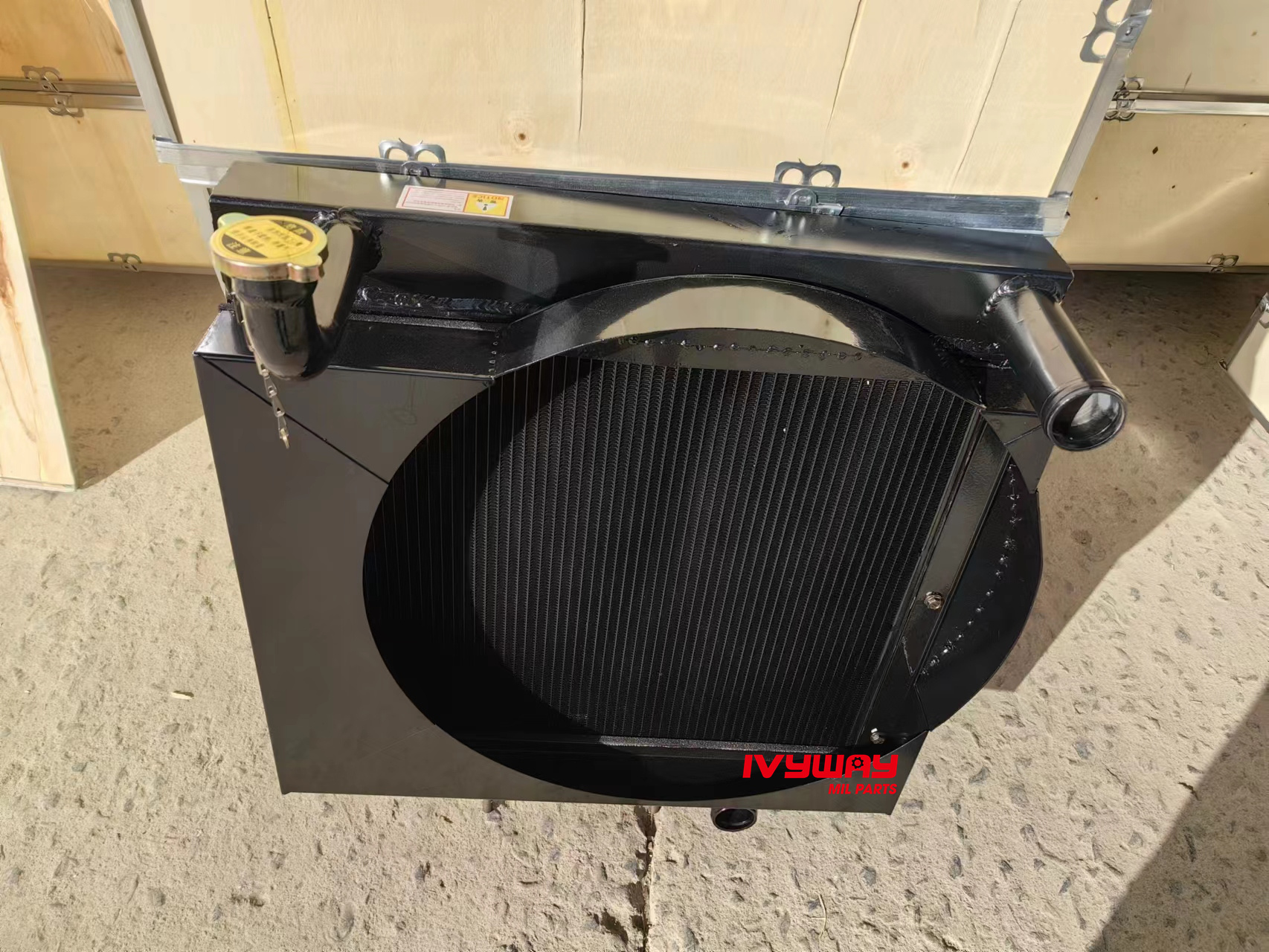 M35 M35A2 2.5 TON RADIATOR ENGINE COOLING 2930-00-862-6939 10876110 ...