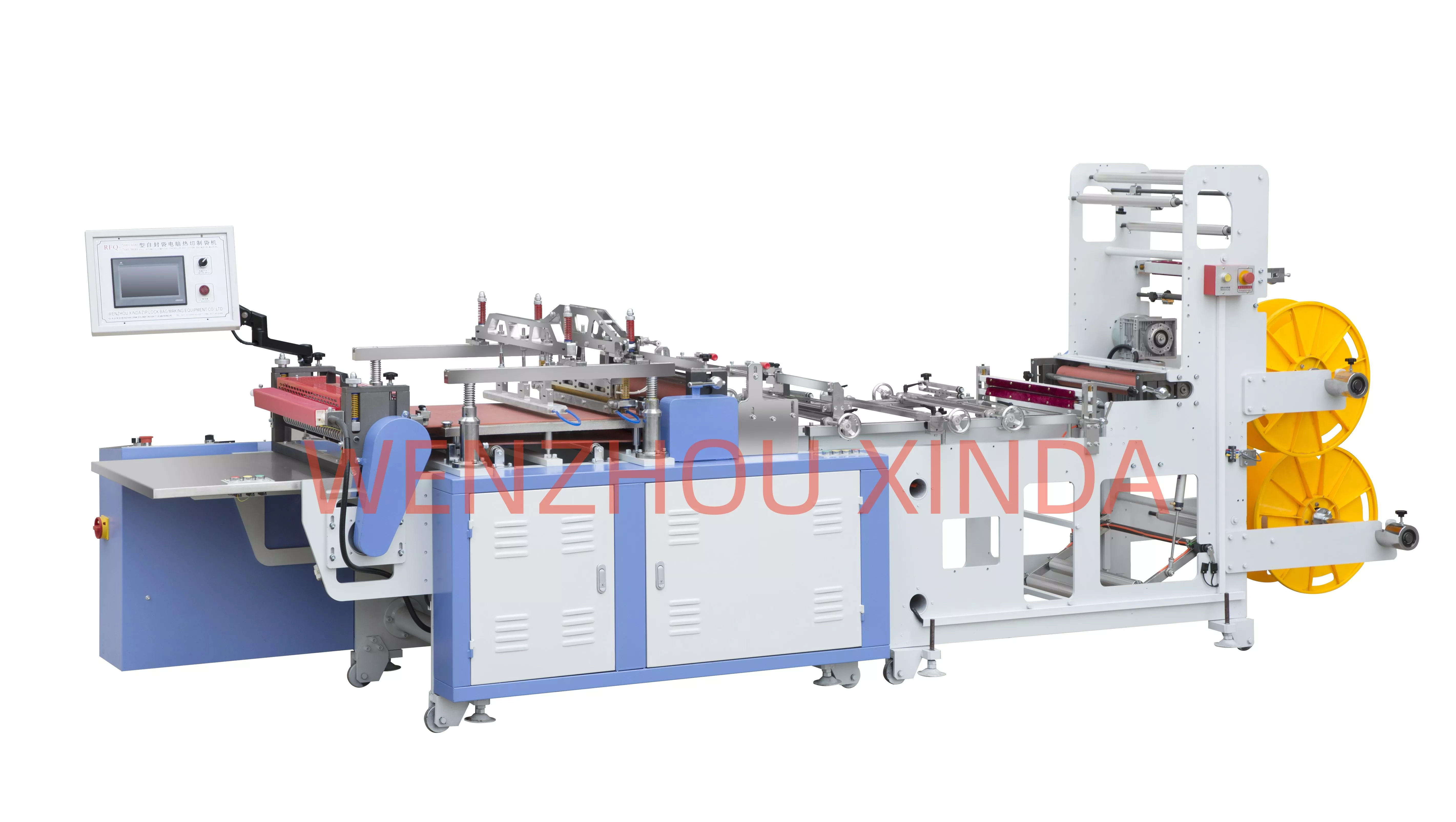 SJ-60D High Speed Zip Film Blowing Machine 2 Line