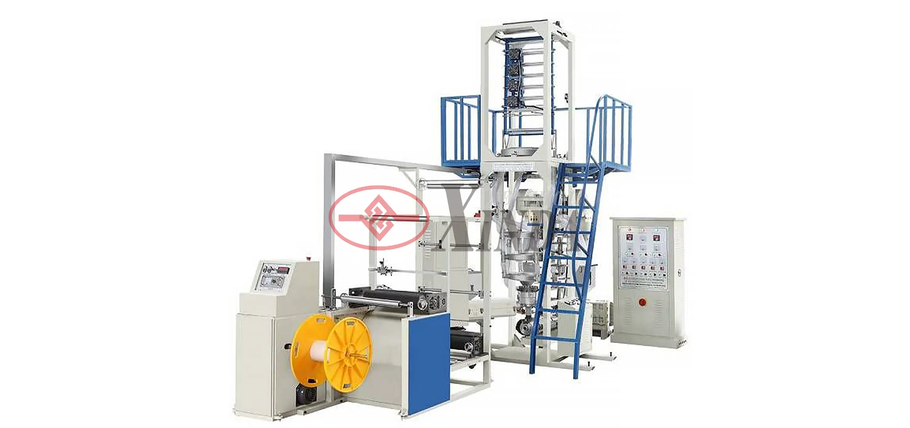 SJ-50C High Speed Zip Film Blowing Machine with Gravure Printing