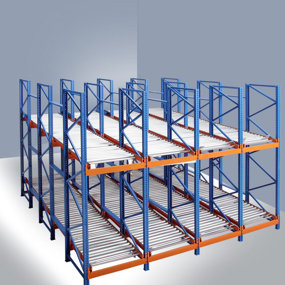Pallet Flow Rack - JIANGSU XINZHONGYA INTELLIGENT LOGISTICS EQUIPMENT ...