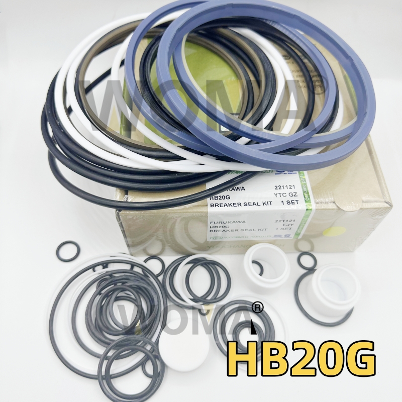 HB20G FURUKAWA Hydraulic Hammer Breaker Seal KIT HB10G HB20G HB15G