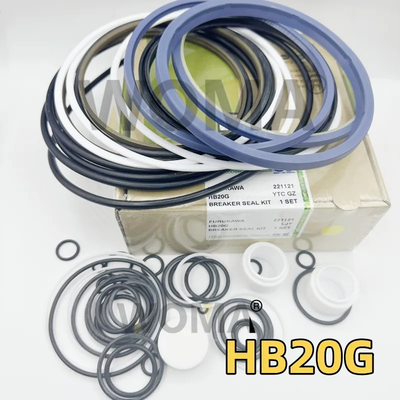 HB20G FURUKAWA Hydraulic Hammer Breaker Seal KIT HB10G HB20G HB15G