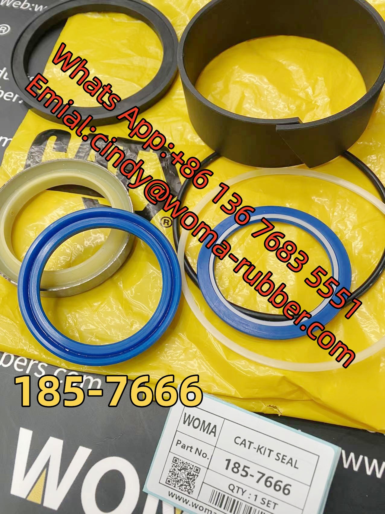 seal-kit-1857666-cat-185-7666-hydraulic-cylinder-seal-kit-stock