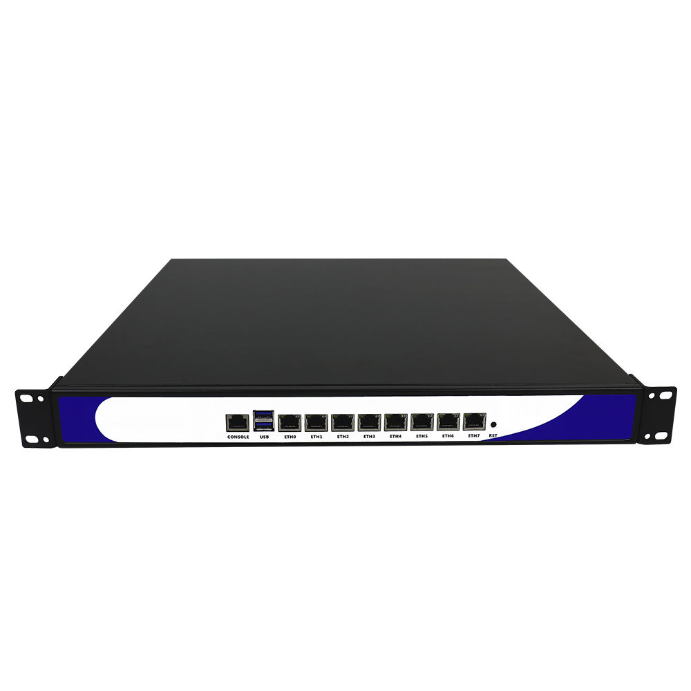1U Network Security Firewall Server: Core i3/i5/i7 CPU, DDR4, M.2, SATA ...