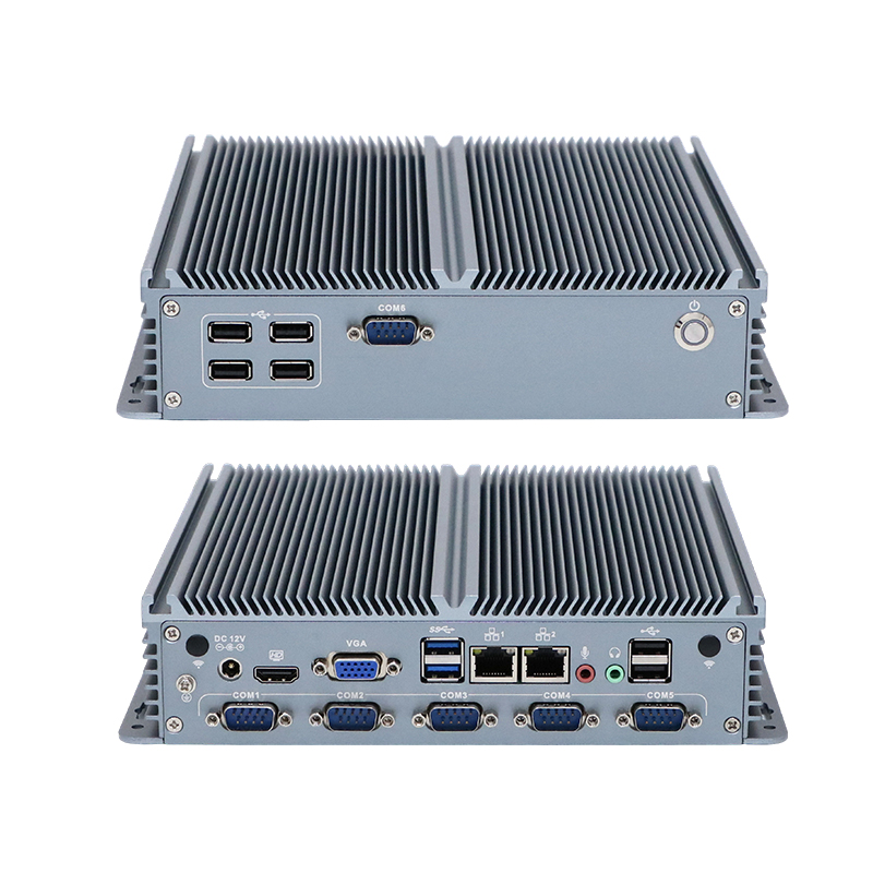 Android Box Embedded Pc Fanless Embedded Box PC - Intel Pentium J3710 Quad-core, Multiple Ports ...