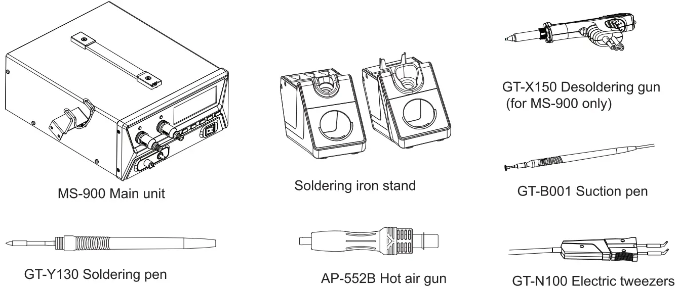 ATTEN MS-900 SET 4 U 1 – InterElectronic