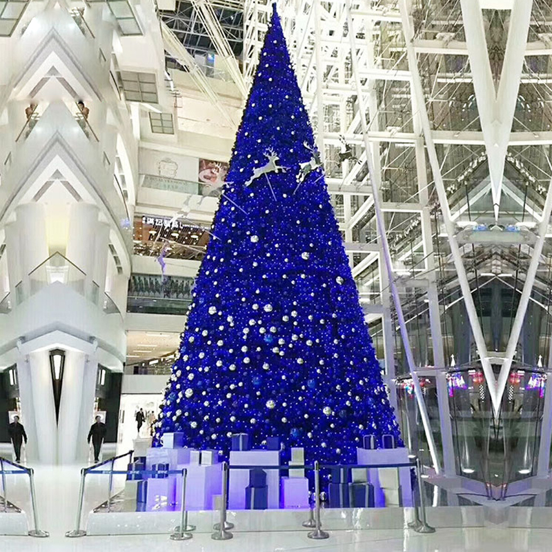 LED Xmas lighted Outdoor Christmas Decoration Giant Christmas Tree With