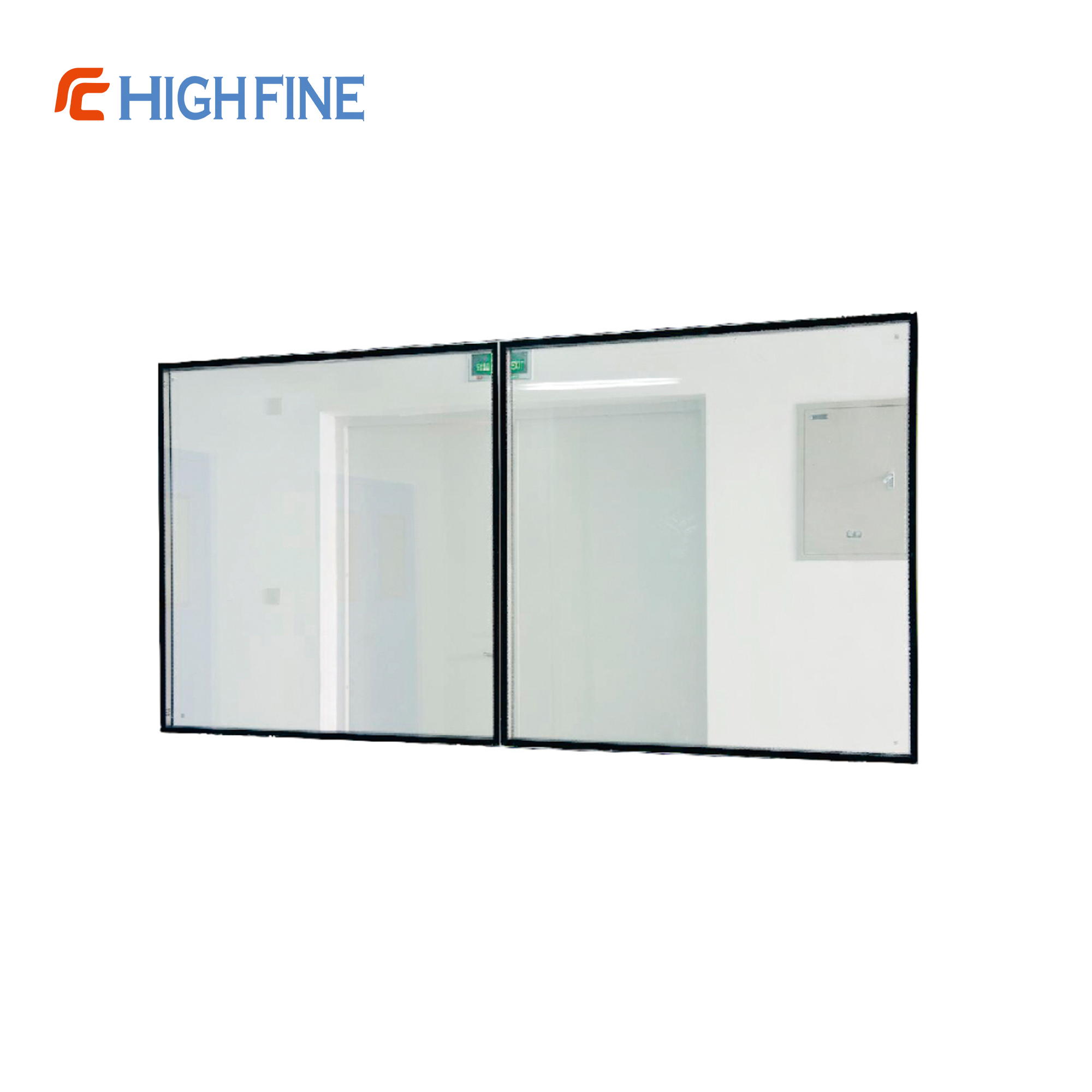 Hermetic Cleanroom Windows GMP Compliance & Humidity Control