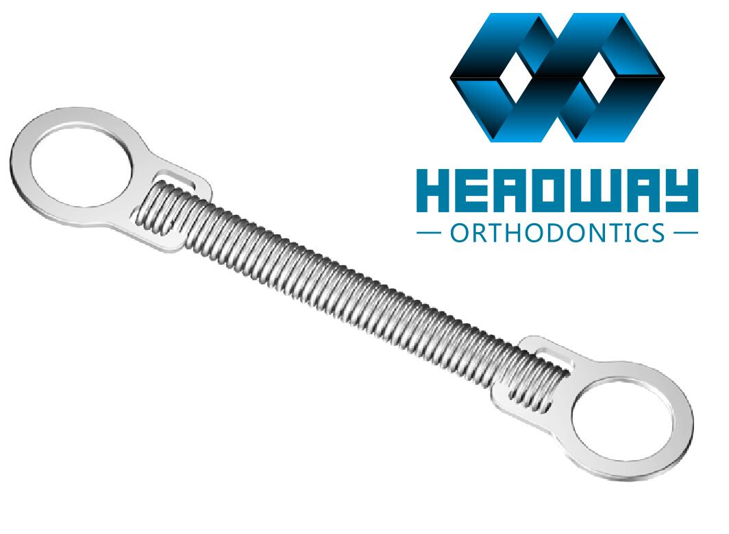 Niti closed spring with eyeletsHangzhou Headway medical equipment