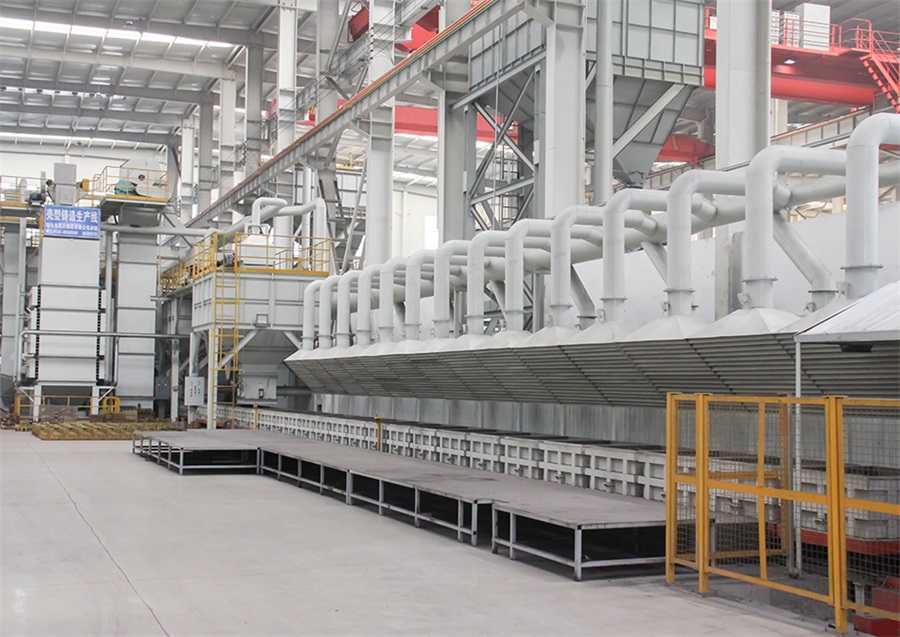 Coated Sand Shell Moulding Production Line