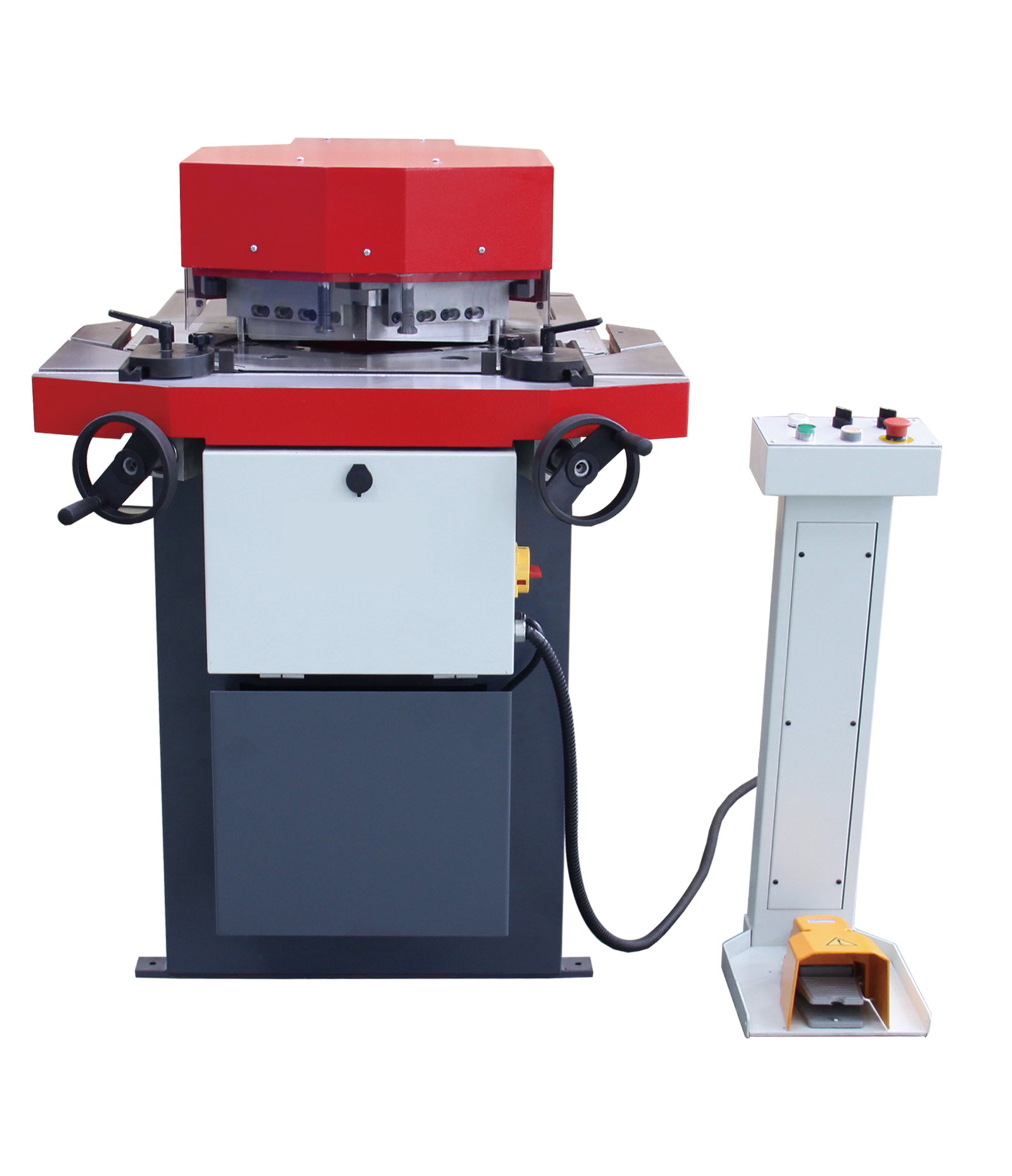 HNM-6A Hydraulic Right Angle Notcher - Tengzhou Tri-union Machinery
