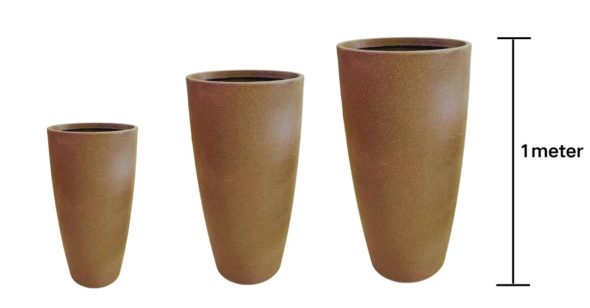 large rotational moulding flower pot 