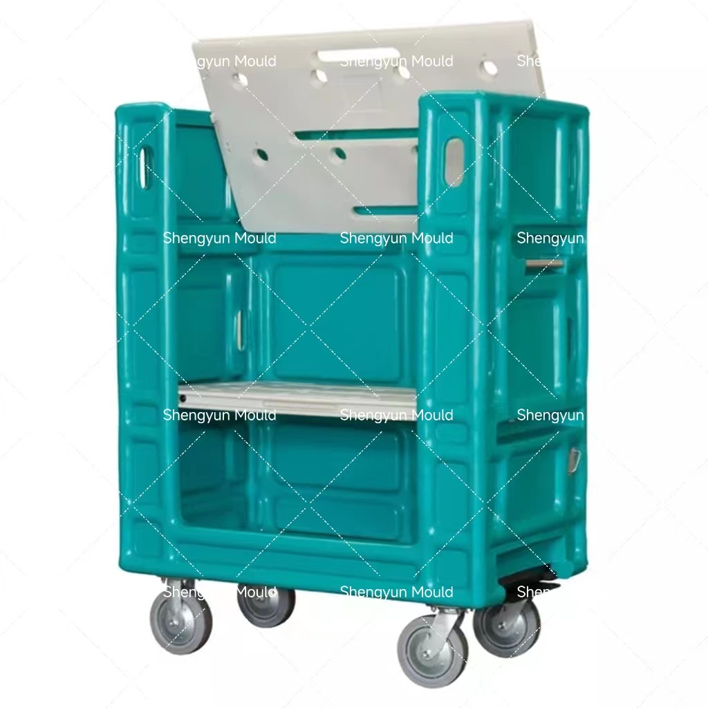 Rotomolding Laundry Cart/ Laundry Trolley Shanghai Shengyun Rotational
