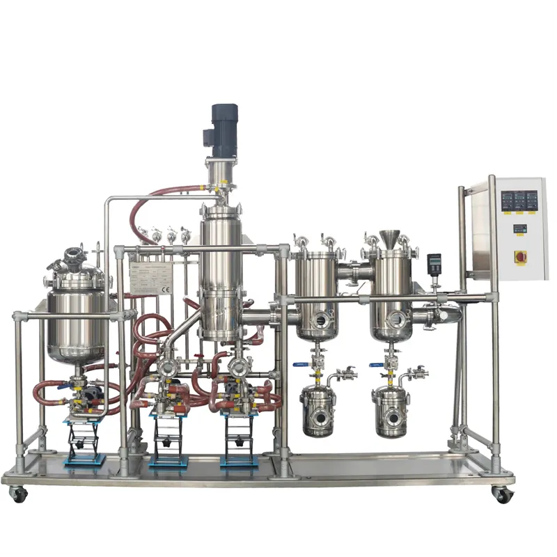 Ss Distillation Set 4-5 inch Stainless Steel Wiped (Thin) Film (Molecular) Distillation ...