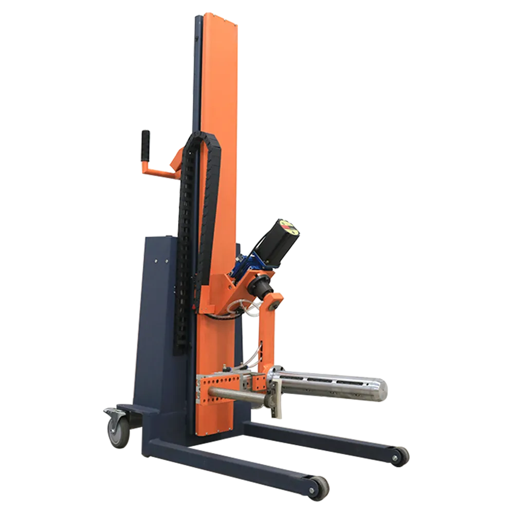 Material Reel Loader Label Reel Lifter: Efficient Handling Solution for Heavy Roll Feeding Work