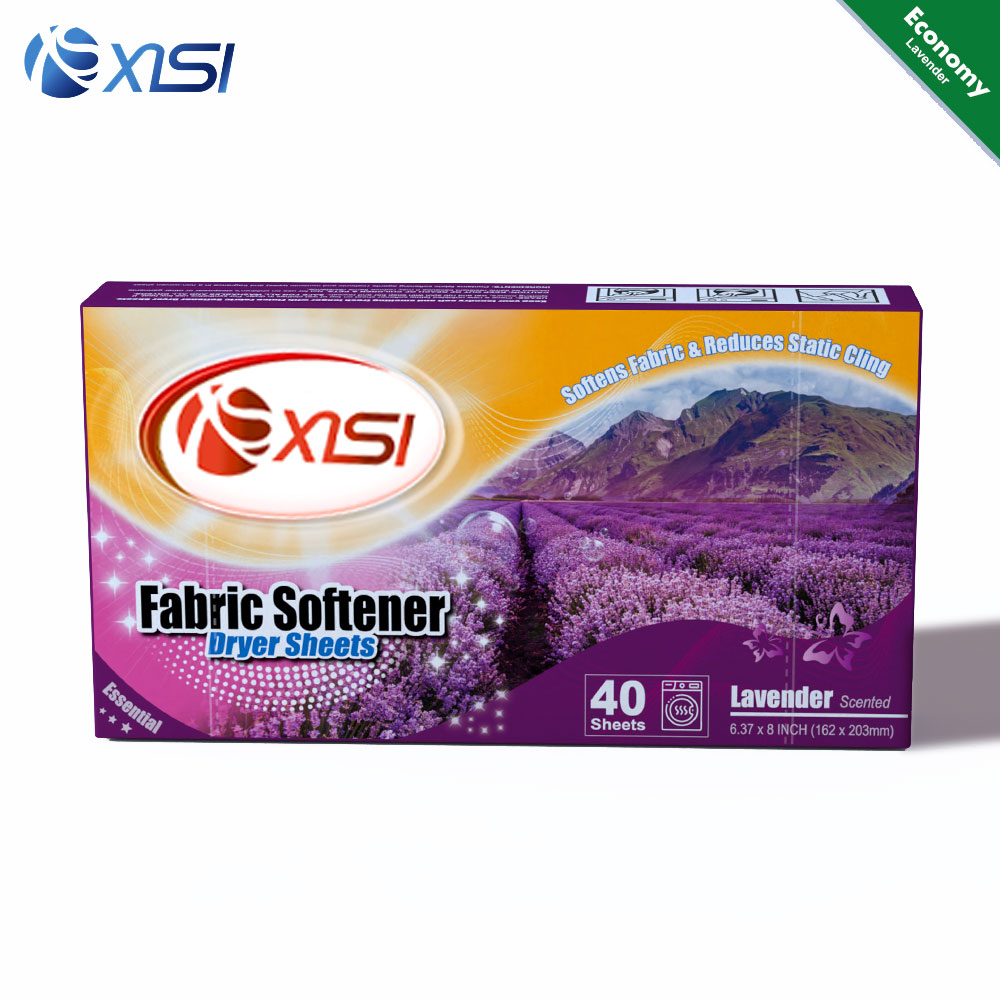 EconomyLavender ScentFabric Softener SheetsXISI Non Wovens