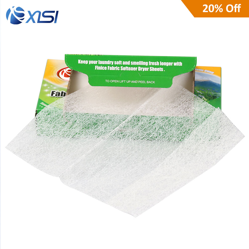 Economy Flax ScentFabric Softener Dryer SheetXISI Non Wovens