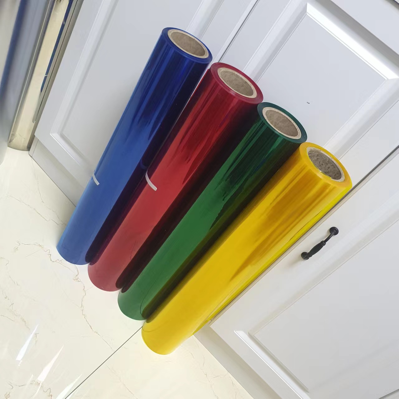 Transparent Color PVC Thermoblistering Plastic Films for Decoration