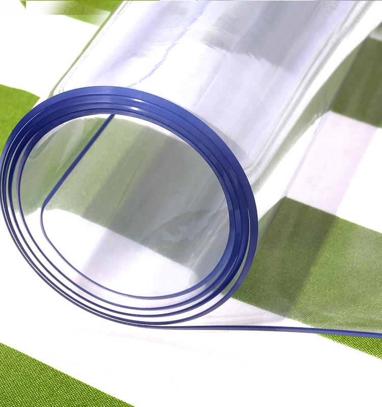 Waterproof Transparent Soft plastic film pvc film for bags tablecloths
