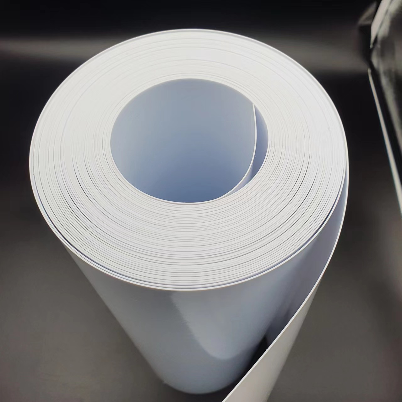 White Glossy AntiUV PVC Thermoforming Architecture Films/Sh
