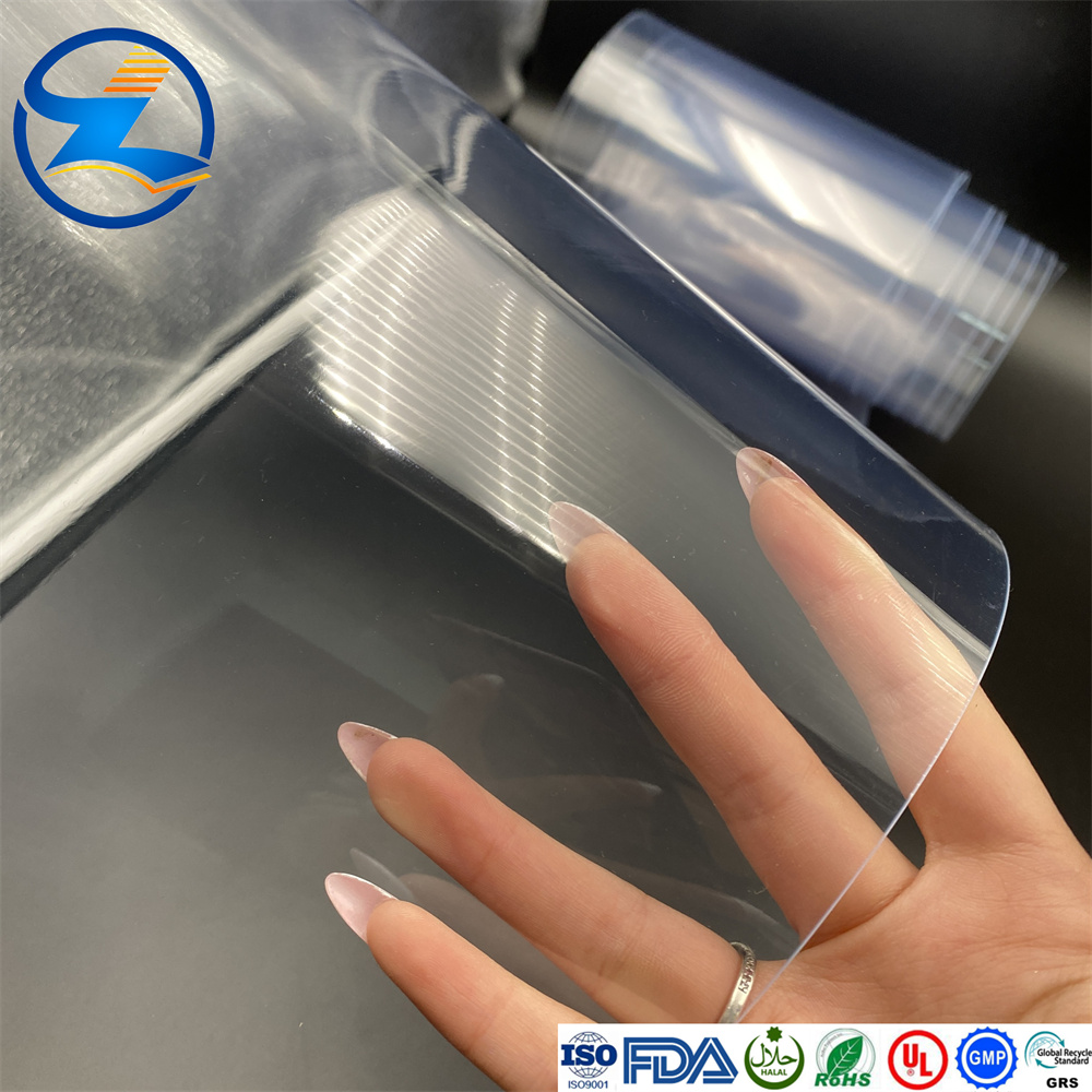 400mic clear PVC film for drug packagingShandong Top Leader Plastic