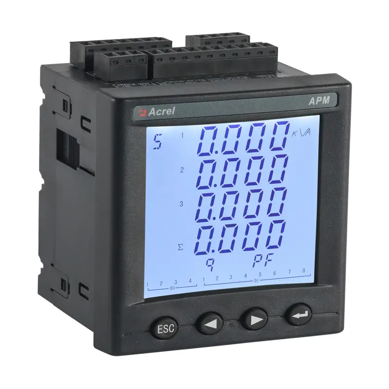 0.2S Ethernet connect AC multifunction meter APM801- Acrel