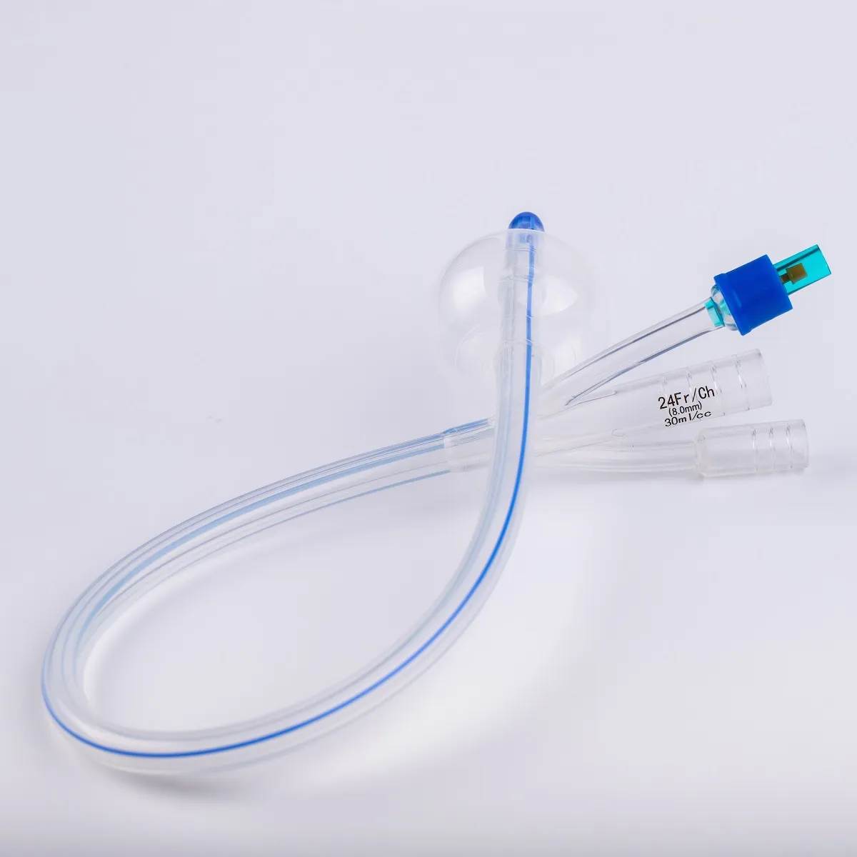 Silicone Foley Catheter With Temperature Probe