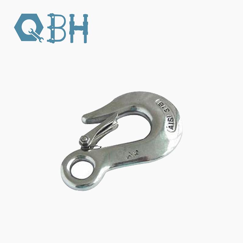 HighStrength Fasteners DIN689 Standard Eye Slip Hook with Latches QBH