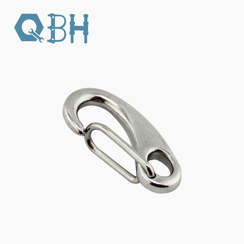 Customized Stainless Steel Egg Shaped Spring Clip Hook HighStrength Fasteners Manufacturer