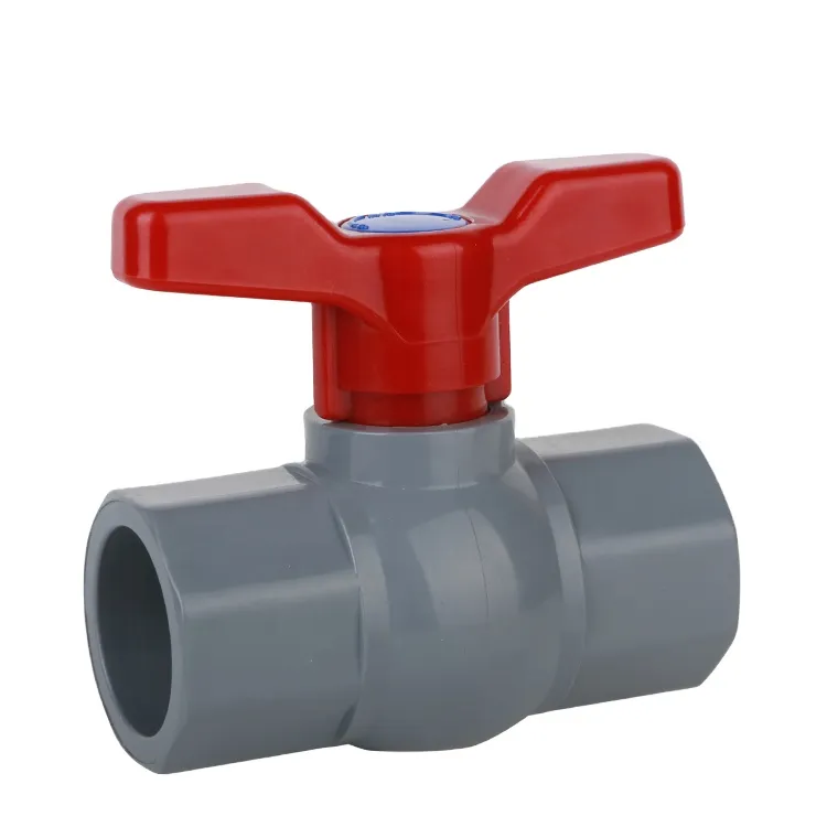 PVC valves for water supply and drainage systems