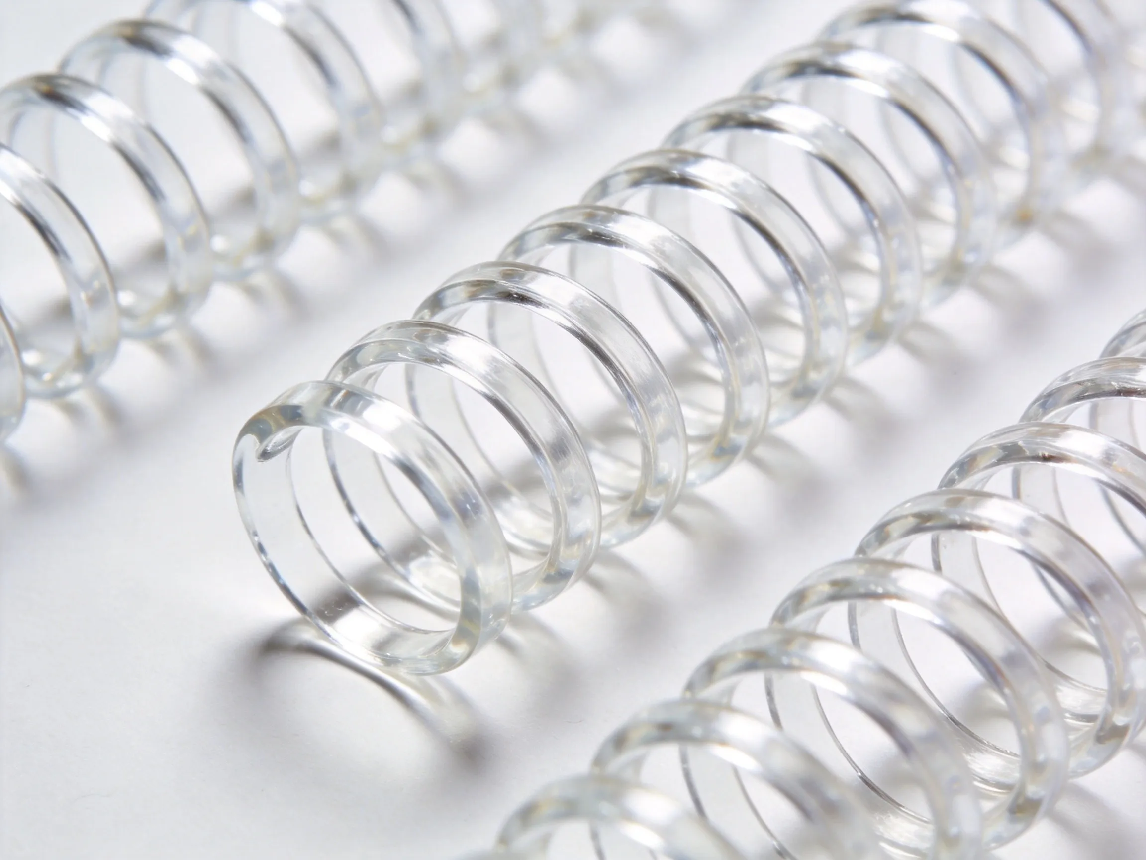 Transparent PVC shelf label holders and price strips for retail