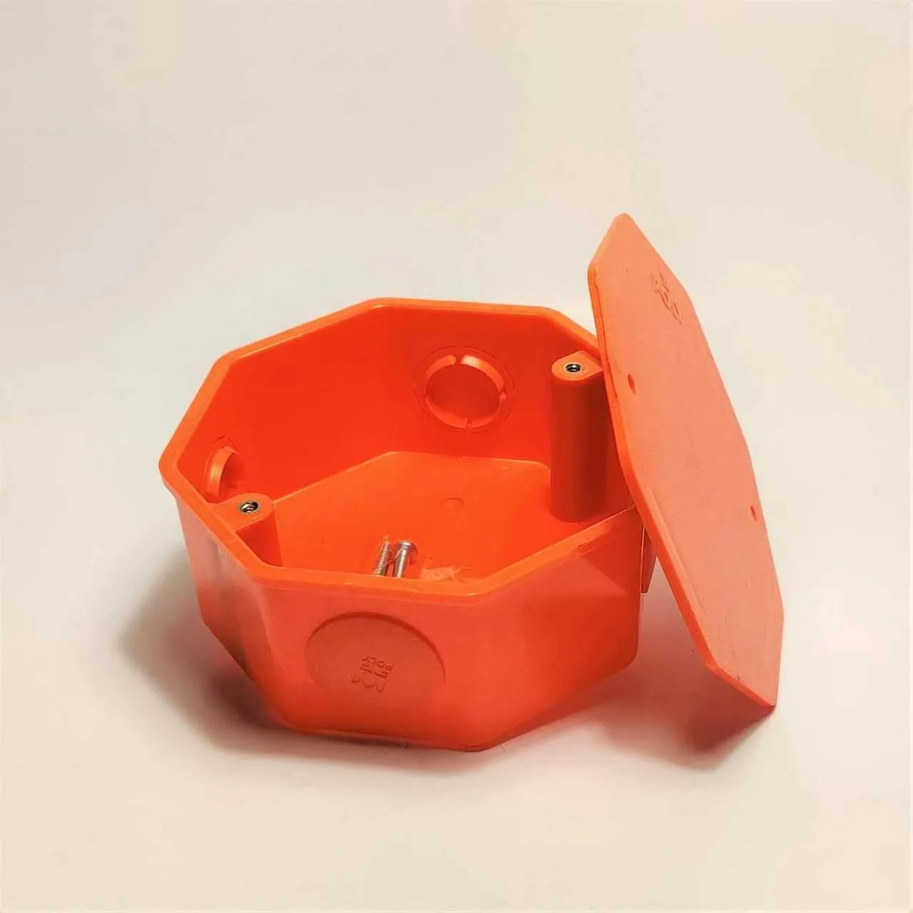 Conduit boxes and pull boxes with flame retardant PVC compound